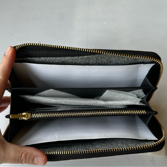 Coach Quilted Long Zip Around Wristlet Wallet NWT - Picture 6 of 6